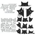 thumbnail image 1 of Troqueles de corte Heureppy de gatos de Halloween para scrapbooking y manualidades, 1 of 5