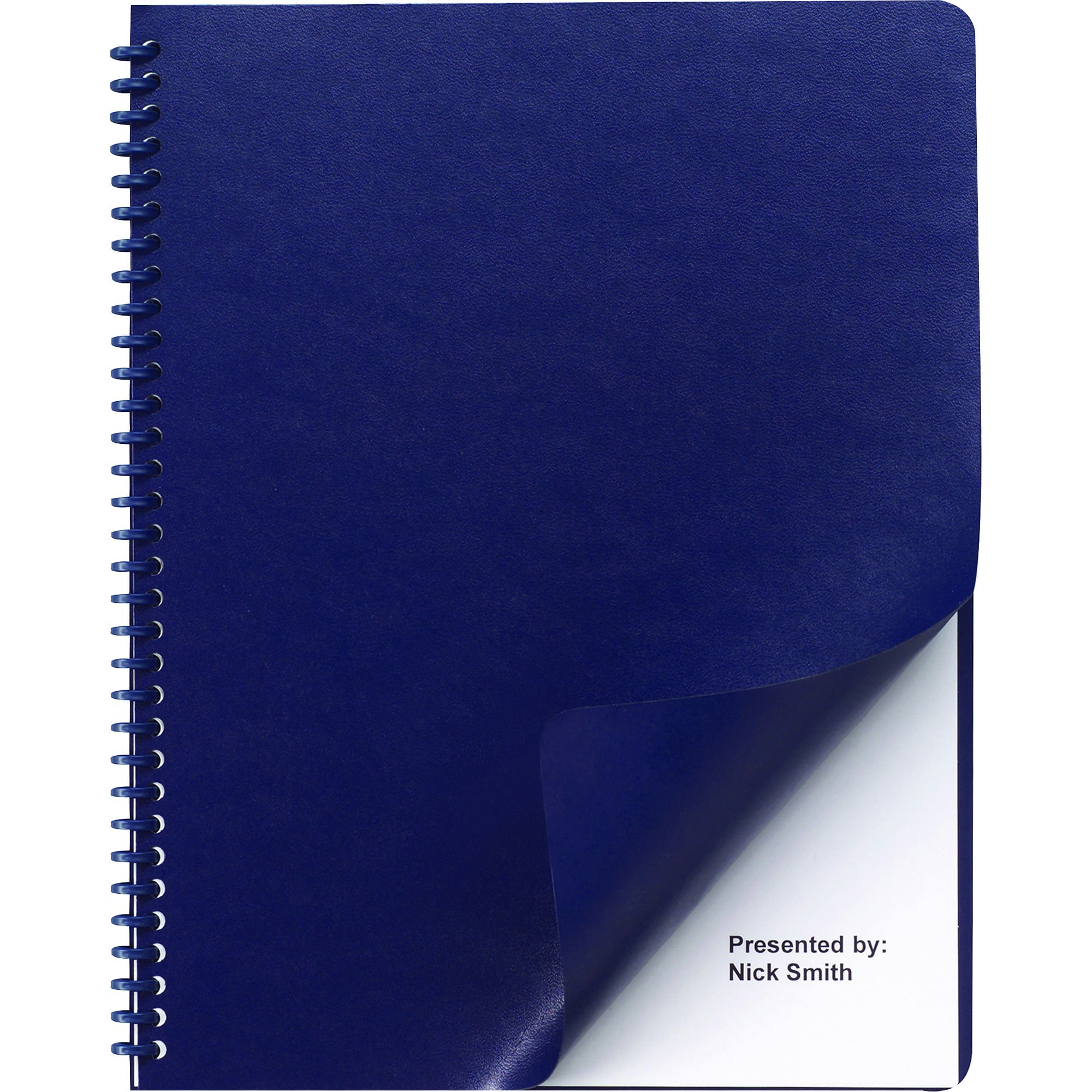 GBC Binding Presentation Covers, Navy, 200 / Box (Quantity)