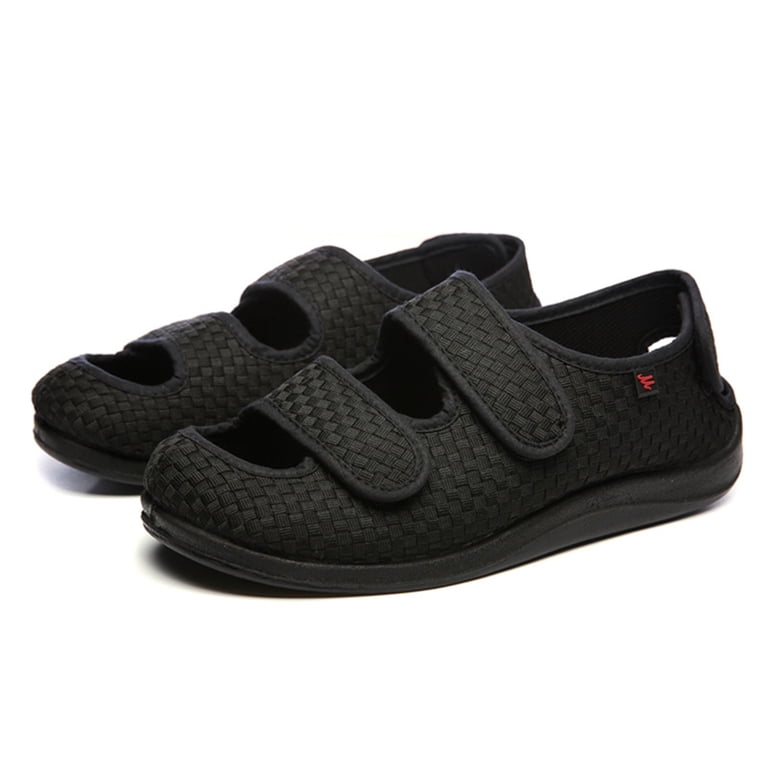 NmYCAMEL Diabetic Sandals Diabetes Edema Shoes Extra Wide Width Slippers Adjustable Orthopaedic Fasciitis Easy On Off Closure Shoes Swollen Feetl620 I3091409240