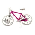thumbnail image 1 of Dalazy 1:64 Mini Scene Model Mountain Bike Diorama S Scale Pink, 1 of 5