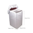 thumbnail image 2 of Raindrops Washing Machine Cover for Top-Load Washer/Dryer Waterproof Sunscreen Thicker L, 2 of 8