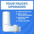 thumbnail image 6 of Brita Elite Water Filtration Faucet Mount System, White, Reduces Lead, Includes 1 Replacement Filter, 6 of 12