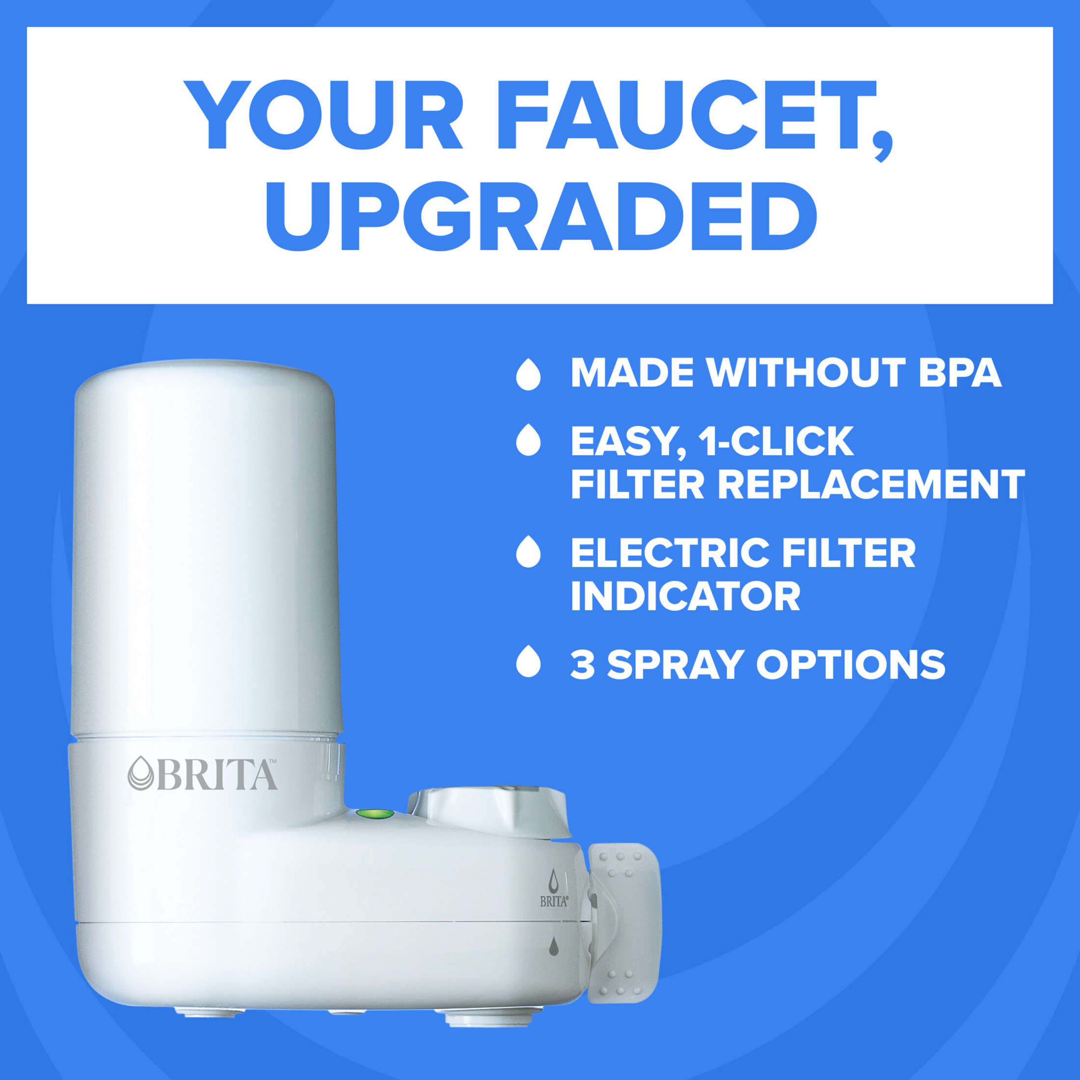 Brita Elite Advanced White Faucet Water Filter System photo 6