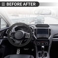 thumbnail image 2 of Unique Bargains Universal Car Steering Wheel Cover for 44.5-45.9cm Sweatproof Faux Leather Rubber Black, 2 of 6