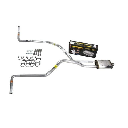 

Silverado 96-99 dual exhaust 2.5 pipe Magnaflow Side Exit