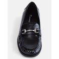 thumbnail image 4 of No Boundaries Women's Faux Leather Loafers, 4 of 5