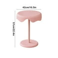 thumbnail image 3 of OUSITAID End Table Small Sofa Side Tables for Bedroom Living Room Small Space Pedestal Coffee Cocktail Drink Table, 3 of 6