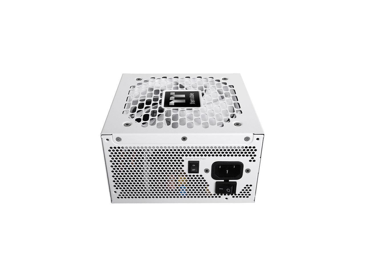 Thermaltake TOUGHPOWER GT Snow 850W - Snow - Internal - 120 V AC, 230 V AC Input - 3.3 V DC, 5 V DC, 12 V DC, -12 V DC, 5 V SB Output - 850 W - Active PFC - 1 +12V Rails - PCI Express Connector - 1...
