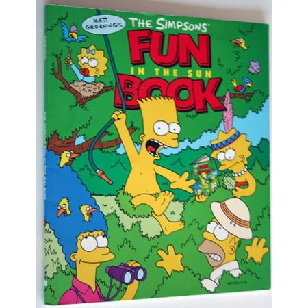 Matt Groening's the Simpsons Fun in the Sun Book [Paperback - Used]