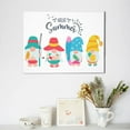 thumbnail image 6 of Daiia Gnomes Summer Print Canvas Decorative Picture – 30x40in Artistic Wall Art, Ready-to-Hang Canvas Print for Living Room（Horizontal）, 6 of 6