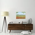 thumbnail image 2 of Global Gallery Andrea Del Missier,'Campo di papaveri' Stretched Canvas Artwork, 2 of 3