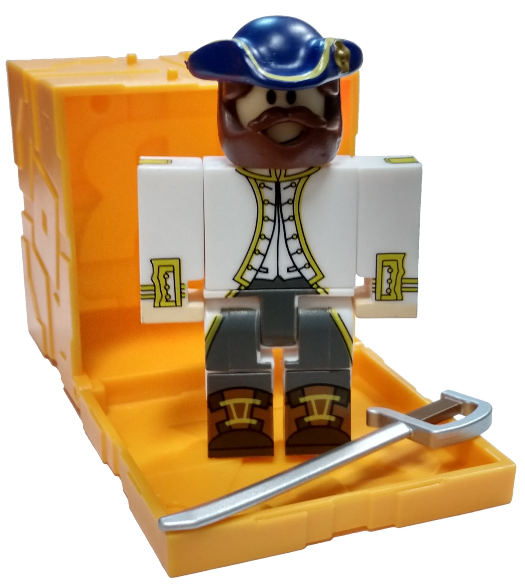 Roblox Series 5 Tradelands Whitecrest Admiral Mini Figure With Gold Cube And Online Code No Packaging Walmart Com Walmart Com - roblox rides with google hq with dj stand roblox