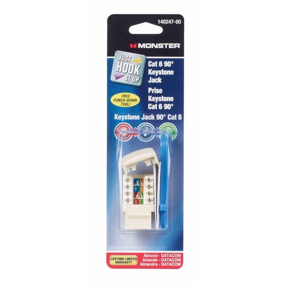 Monster Cable Keystone Jack