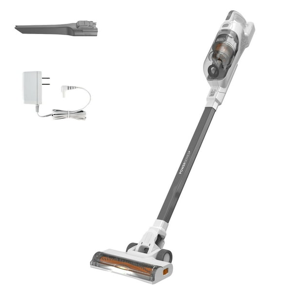 BLACK + DECKER - Aspiradora de varilla inalámbrica POWERSERIES+ con luces LED de suelo, ligera, multisuperficie (BHFEA520J)