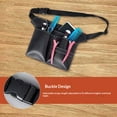 thumbnail image 4 of Stylist Tool Belt – Leather Shears and Scissor Holster – Hairdresser Tool Holder for Hair Cutting Essentials（Only waist bag）, 4 of 5