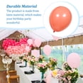 thumbnail image 3 of Billuyoard 1 Set Party Balloons Birthday Decorations Anniversary Ornaments Supply Wedding for Household Hotel Opening Celebration Kits de decoración para fiestas Coral, 3 of 6