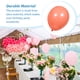 thumbnail image 3 of Advancent 1 Set Party Balloons Birthday Decorations Ornaments Wedding Supply Anniversary for Household Hotel Opening Celebration Kits de decoración para fiestas Coral, 3 of 6