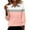 Pink, variant on Womens Collared Shirts Long Sleeve V Neck Button Down Casual Athletic Tops Golf Sport Tee