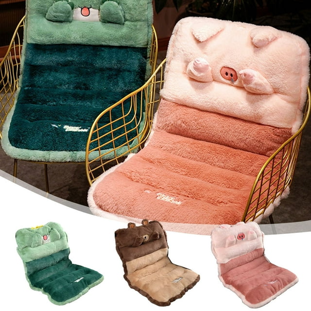 Xihbxyly Cojín de Asiento de Una Sola Pieza, Respaldo Integrado, Tejido Suave y Transpirable, Versátil para Coche, Sofá, Silla, Suelo, Cómodo, 80 X 45 Cm.