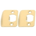 thumbnail image 6 of Hieromout 2Pcs Strike Plate Door Strike Plate Door Latch Plate Metal Strike Plate Door Strike Plate, 6 of 11