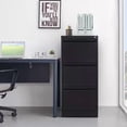 thumbnail image 4 of 3 Drawer File Cabinet with Lock,Large Metal Vertical File Cabinets for Home Office, Heavy Duty Steel Lockable Filing Storage Cabinet for Letter/Legal/A4/F4 Size File, 4 of 7