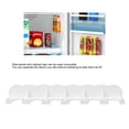 thumbnail image 4 of Food Pouch Hanger, Save Space 6 Holes Food Storage Pouch Hanger Strong Adhesion  For Cabinet, 4 of 8