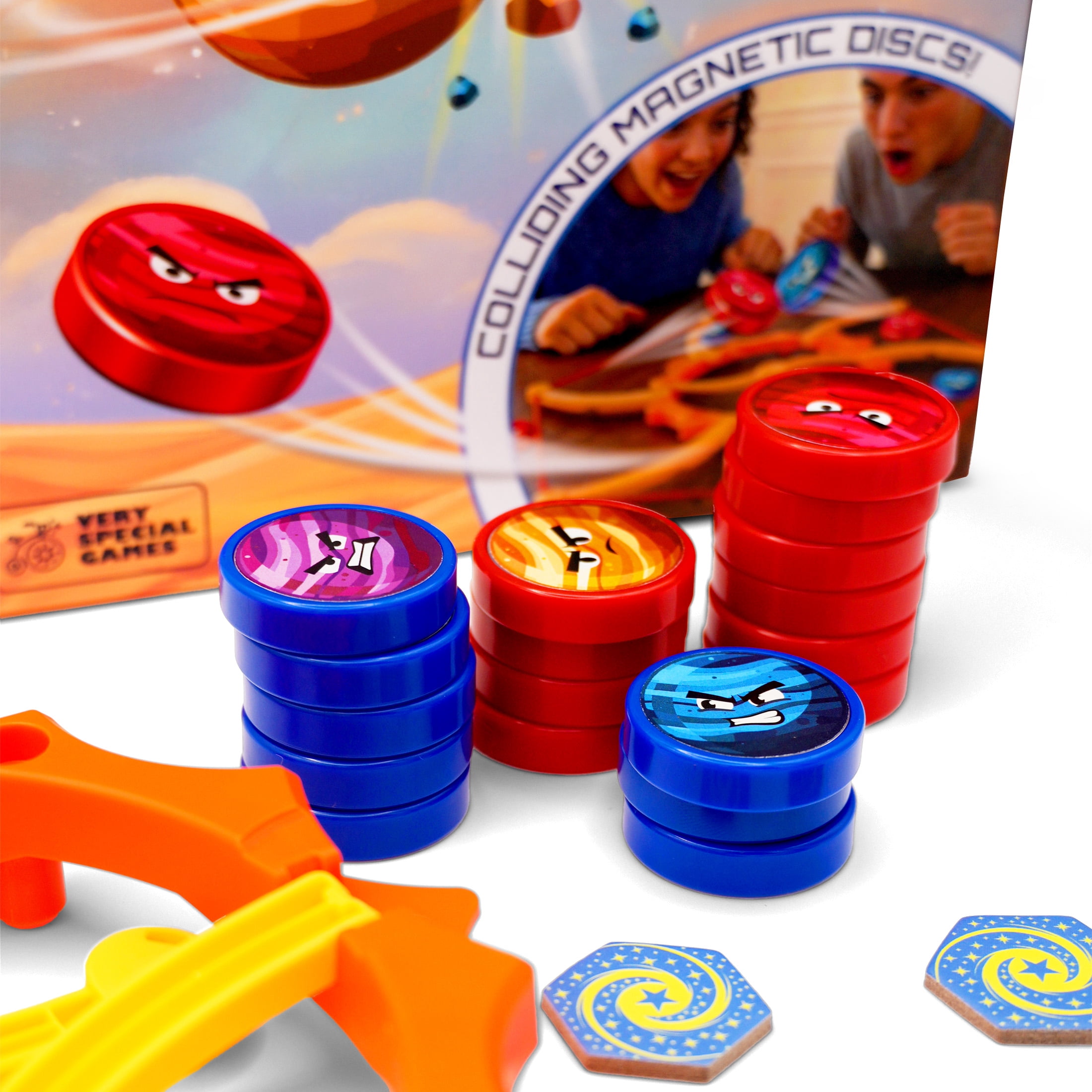 Out of Orbit, Magnetic Dexterity Board Game for 2–4 Players, Ages 8+, Flicking Space Strategy Party Game
