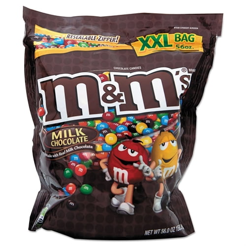 M&M's Chocolate Candy, Peanut, 56 Oz