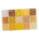 thumbnail image 5 of Kit de cuentas de tubo con espaciador de vidrio, 15 rejillas, hecho a mano Amarillo, 5 of 9