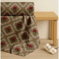 thumbnail image 4 of Soimoi Cotton Poplin Fabric Check,Leaves & Rose Floral Print Fabric by Yard 42 Inch Wide, 4 of 7
