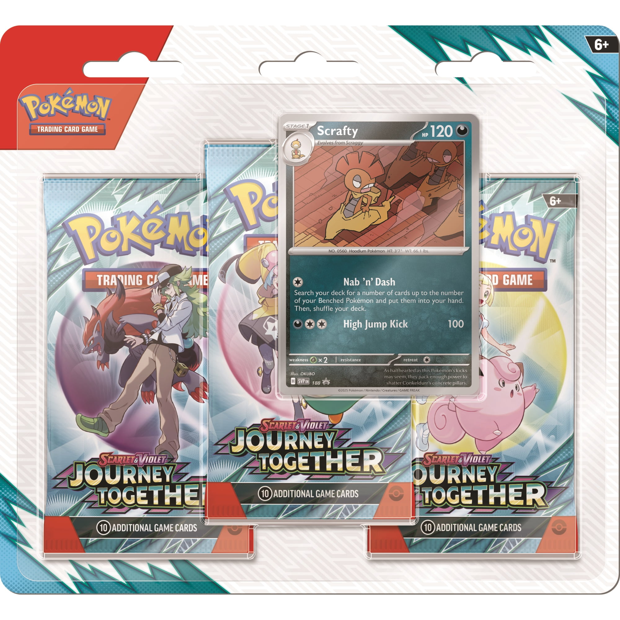 Pokemon Trading Card Games Scarlet & Violet 9 Journey Together 3Pk