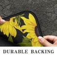 thumbnail image 6 of Black Green Stem Sunflower Pattern Door Rugs,Washable Non Slip Door Mats Indoor,Decorative Door Mats,Entry Mat Indoor for Entrance,Bedroom,Kitchen,Bathroom,30"x17", 6 of 6