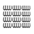 thumbnail image 3 of Tachiuwa 24Pcs/Set 6/ Pin Cable Combs for , Precision Molded ABS black, 3 of 9