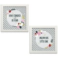 thumbnail image 1 of Gango Home Decor Shabby-Chic Lovebug III & IV by Laura Marshall (Ready to Hang); Two 12x12in White Framed Prints, 1 of 5