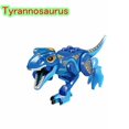 thumbnail image 1 of Bloques de bloqueo dinosaurios Jurásico Tyrannosaurus Rex Wyvern Velociraptor Stegosaurus bloques de construcción juguetes para niños dinosaurio Tan Jianjun unisex, 1 of 2