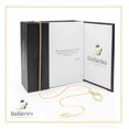 thumbnail image 4 of BEBERLINI Women Initial Letter O Pendant Necklace 14K Gold Filled Cuban Chain Jewelry 18", 4 of 9