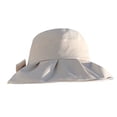 thumbnail image 3 of Lispipm Summer Beach Sun Hats for Women Wide Brim Ruffle Bow Hiking Caps 2026 Outdoor Vacation Hat for Ladies Hot Day Beige, 3 of 5