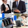 thumbnail image 4 of elitegadget Case for iPad Pro 11 Inch (M4, 5th Generation 2024) - Dual Layer Protective Hybrid Cover Case with Kickstand (Black/Black), 4 of 5