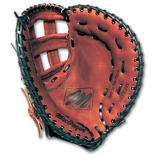 MacGregor 12.5" First Base Series Baseball First Base Mitt, Left Hand