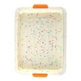 thumbnail image 3 of Plateau de Cuisson pour Brownies en Silicone Antiadhésif Résistant à la Chaleur avec Oreilles Portables Coloré, 3 of 7