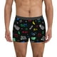 thumbnail image 1 of Balery Gamepads Calzoncillos bóxer para hombre, ropa interior de algodón suave y transpirable con cinturilla de nailon-Small, 1 of 5