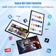 thumbnail image 2 of Android Tablet 14 inch Android 12 Tablet, 6GB&128GB Storage(Expand to 256GB), Dual 32MP+5MP Camera, 10000mAh, WiFi, Bluetooth 5.0, 2 of 9