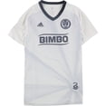 thumbnail image 1 of adidas Philadelphia Union Jersey para mujer, blanco, pequeño, 1 of 3