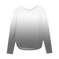 thumbnail image 2 of YUNAFFT Girls Long Sleeve T-Shirts Soft Cotton-like Side Slit Hem Casual Top for 2-12Y, 2 of 7