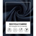 thumbnail image 6 of PULI Men’s Golf Shorts 12" Inseam Lightweight Stretch Quick-Dry Hiking Casual Dress Work Hybrid Shorts with Pockets, 6 of 7
