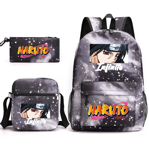 NarAAAnime Figures Cosplay Uzumaki NarAApeuvBackpack, Akatsuki Red Cloud Student School Bag, Lightening Zipper Shoulders zhangyuxiang unisex