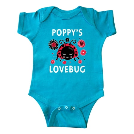 

Inktastic Valentine s Day Poppy s Lovebug Gift Baby Boy or Baby Girl Bodysuit
