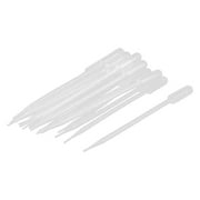 Plastic Transfer Pipettes Graduated Dropper Clear 10ml Capacity 20 Pcs