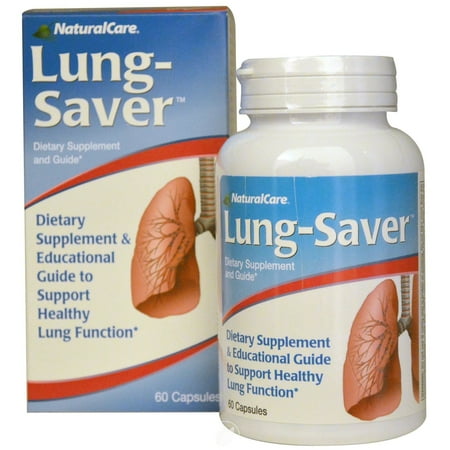 (3 Pack) Naturalcare Products Inc Lung Saver 60 Capsule
