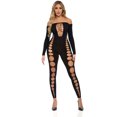 thumbnail image 2 of Boujee Gang Bodystocking - One Size - Black, 2 of 2
